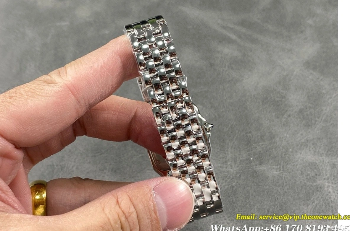 SS Ladies White Panthere De 27mm Quartz AF Secrete SS 0318